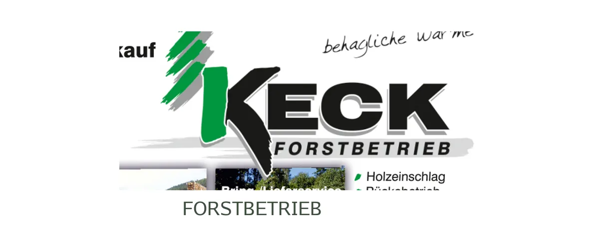 Logo: Forstbetrieb Keck